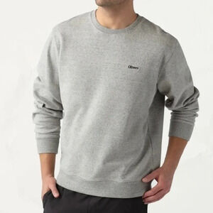 LAST ONE Olivers Apparel Classic Crewneck Sweatshirt Melange Grey
